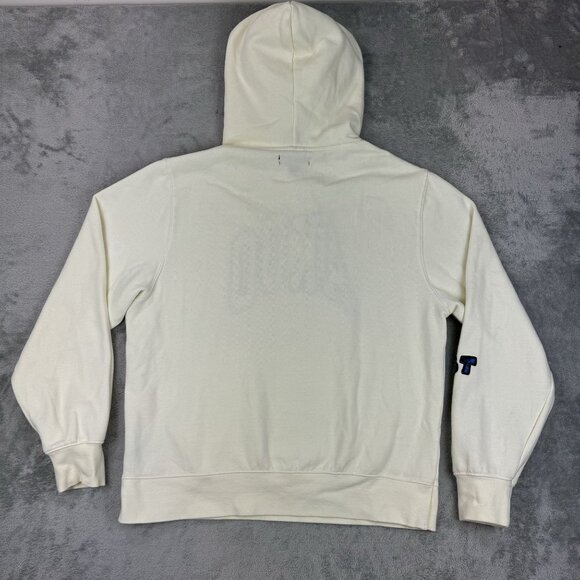 AKOO Goat Hoodie Mens Streetwear Hooded Pullover Embroidered Printed Design XL - Picture 5 of 9